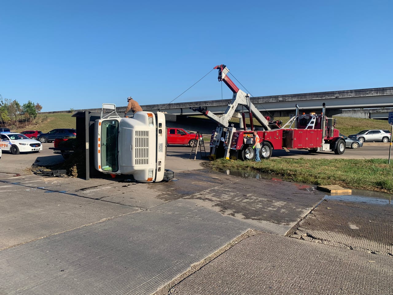 Smith Towing tow truck in Baytown, TX