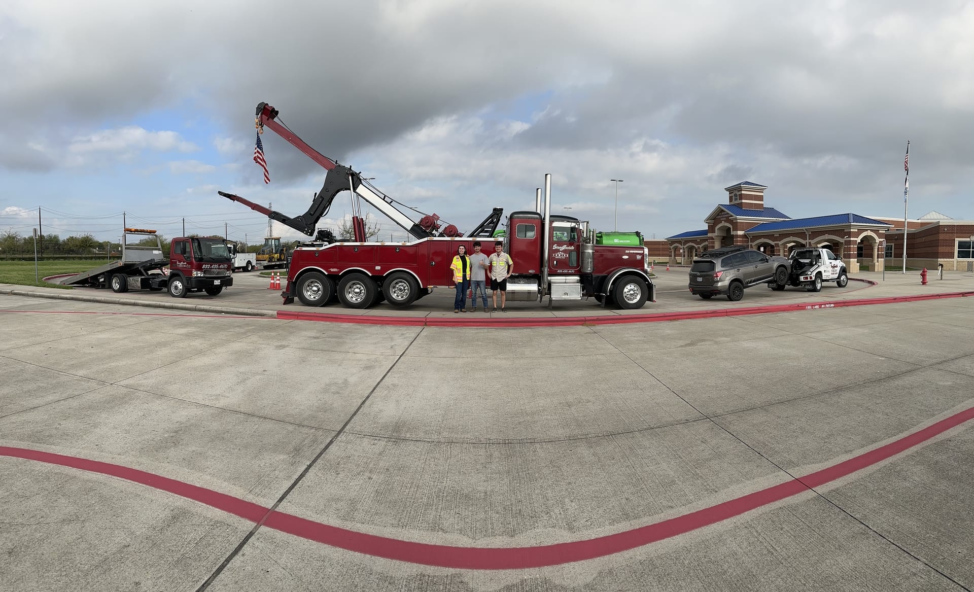 Smith Towing & Recovery crew and fleet