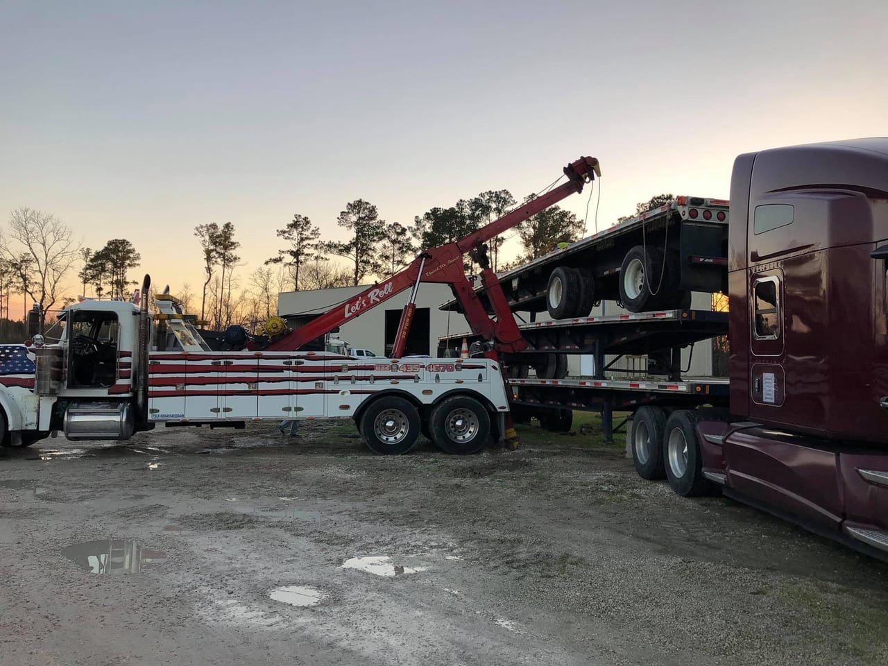 Semi Truck Towing